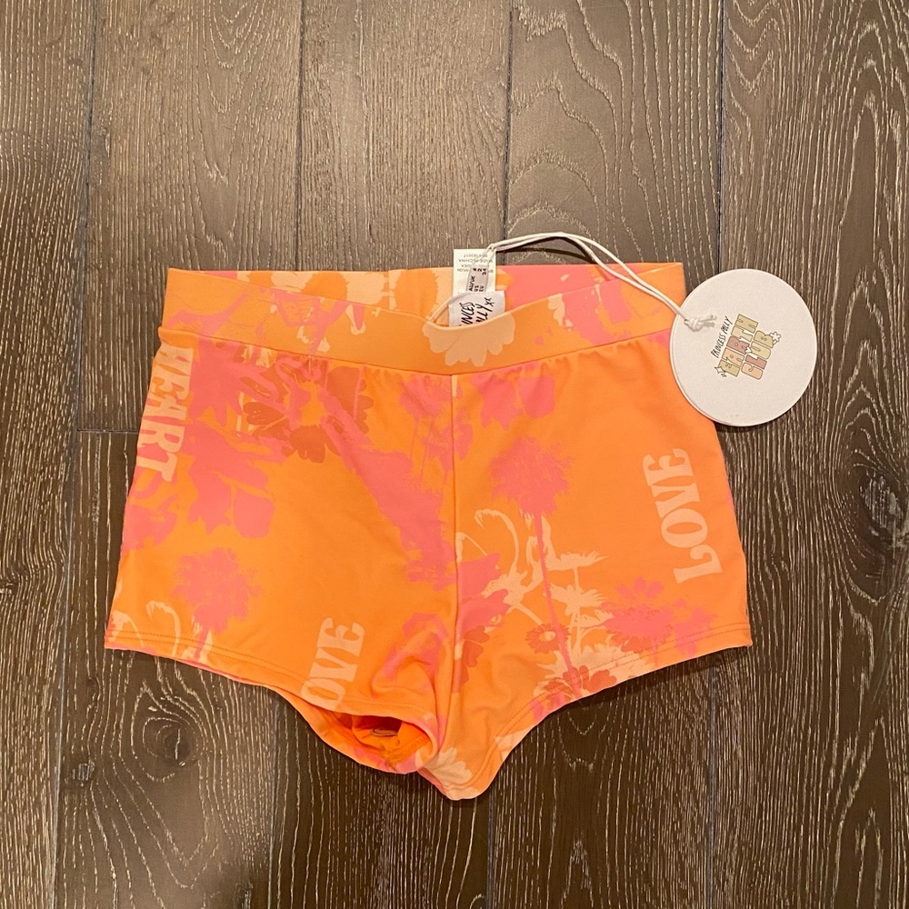 Princess Polly swim shorts 🧡 💖NWT